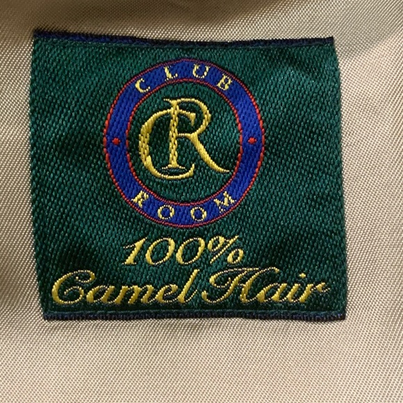 Men’s Camel Hair Sport Coat, size 40R, Club Room - Picture 12 of 16